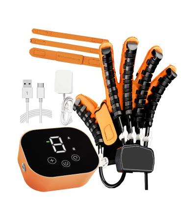 Hand Rehabilitation Robot Gloves Stroke Therapy Equipment Recovery Exercise Equipment for Arthritis Stroke Hemiplegia Patient Stroke Rehabilitation Aids right hand Medium