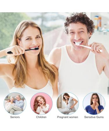 TIESOME 6Pcs Extra Soft Toothbrush - Micro Nano Bristles 20 000 Bristles Wavy Manual Design - Ideal for Sensitive Gums - International Shipping Available - Buy Online on GoSupps.com