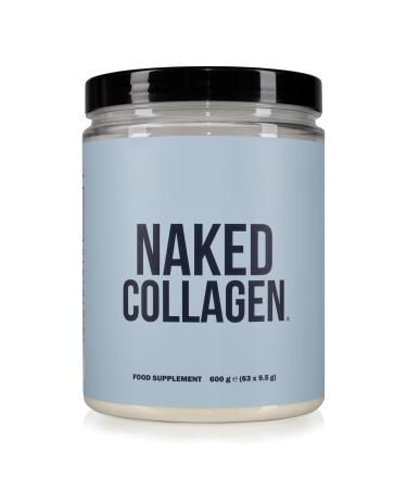 Poudre de peptides de collag ne NAKED 63 doses Collag ne hydrolys issu de bovins lev s en p turage et nourris l herbe Sans go t Compatible Pal o Sans OGM Keto Sans gluten 600 g