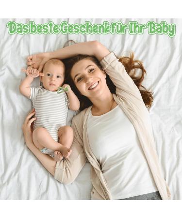 Utensilsto 4-Piece Baby Bite Ring Set | Dental Aid & Teething Toys for Infants 3 Months+ | Safe & Fun Chewing Toys for Boys & Girls - Buy Online on GoSupps.com