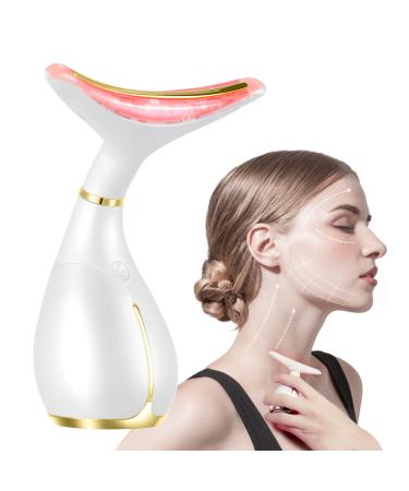 Ms.W 3-in-1 Beauty Massager for Face and Neck, Vibrating Facial Massager with Heat , Vibration and Led. Electric Face Massager for Skin Improve, Smooth, Firm - Buy Online on GoSupps.com