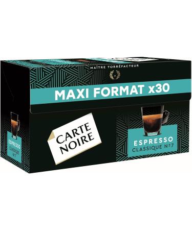 Carte Noire Caf Espresso Classique N 7 Nespresso Compatible Capsules Pack of 30 capsules - Buy Online on GoSupps.com