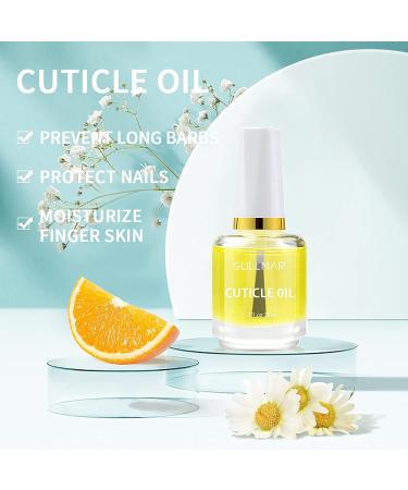 SULLMAR 4in1 Nail Care Kit with Cuticle Oil, Repair, Hardener, Strengthener & Calcium Primer for Thin Nails Growth - Cuticle Remover Gel Cream Included - Buy Online on GoSupps.com