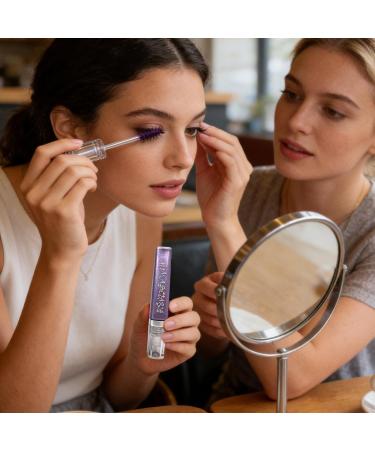 Glittery Sparkling Mascara | 5g Anti-Smear Balm - Waterproof Volumizing Mascara | For Sensitive Eyes Women Mothers Girlfriends Evening Wear Weddings - Buy Online on GoSupps.com