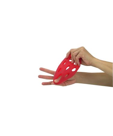 TheraBand Hand Xtrainer Non-Latex Hand Exerciser - Red Soft Grip Trainer for Hand Therapy and Joint Pain Relief - Buy Online on GoSupps.com