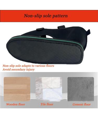 Adjustable Postoperative Plaster Shoes | Medical Walking Shoes for Foot Sprains & Ankle Fractures (L) - International Shipping - Buy Online on GoSupps.com