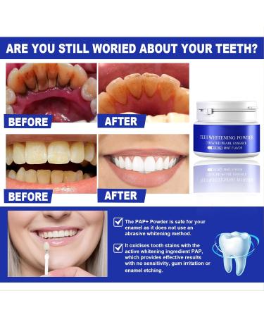 Tooth Powder for Anxiety Relief & Whitening | Effective Tooth Stain Remover | Brighter Smile with Eccid Tooth Whitening Powder - Buy Online on GoSupps.com