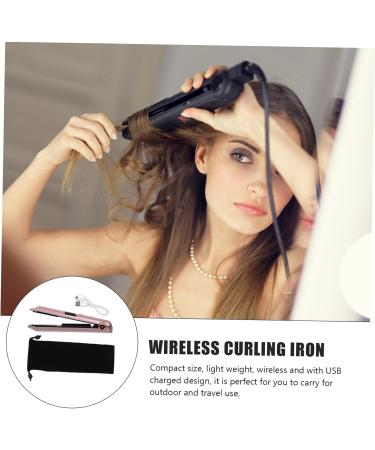 OHPHCALL Curling Iron Mini Hair Curling Wand Hair Curler Mini Hair Straightener Mini Curler Abs Golden 21X4X3.5CM Golden - Buy Online on GoSupps.com