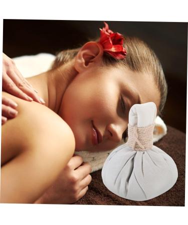 Lot de 2 Boules de Massage aux Herbes Chinoises Blanc Pur Sachets Chauffants Naturels Pochette Compressive pour Acupression et Relaxation Domicile Bien- tre Style Al atoire - Buy Online on GoSupps.com