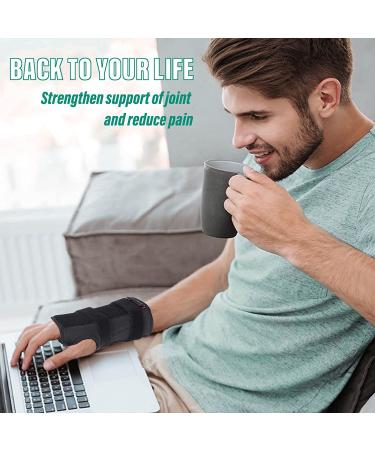 NEENCA Adjustable Night Sleep Wrist Brace with Splints - XL/XXL/XXXL - Carpal Tunnel Relief - Wrist Pain Treatment - Buy Online on GoSupps.com