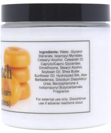 Eclectic Lady Butterscotch Satin & Silk Body Cream - 16oz Shea Butter Lotion Phthalate-Free Handcrafted in USA Perfect for Women - Buy Online on GoSupps.com
