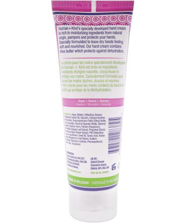 Human+Kind Moisturizing Hand Cream Elderflower and Raspberry - Hydrating Cream with Avocado Oil and Shea Butter - Intense Fast Absorbing Moisturizer for Smooth Skin - For Dry Cracked Skin - 75 ml - Buy Online on GoSupps.com