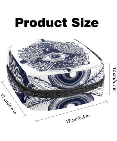 All Seeing Eye Portable Sanitary Napkin Storage Bag | Menstrual Cup & Breastfeeding Pillow Holder for Women & Teens - Buy Online on GoSupps.com