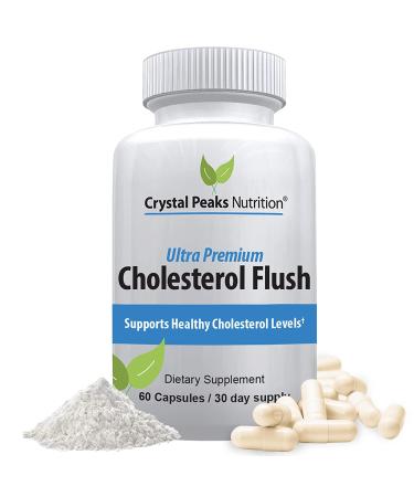 Cholesterol Supplement - All-Natural Ingredients to Support Normal HDL and LDL Colesterol Levels. Supports Arteries, Heart & Circulation. 60 Capsules