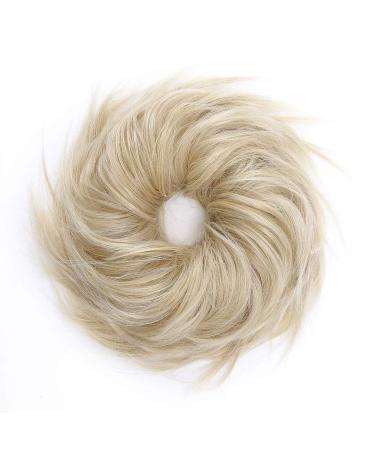 XXL Hair Part Extensions Bun Tie - Smooth Updos | 45g Gray to Bleach Blonde Hair Extensions for Women - Buy Online on GoSupps.com