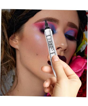  FRCOLOR FRCOLOR Eyebrow Pencil and Eyeliner 2-in-1 Microblading Eyebrow Pen with 4 Fork Tip Applicator Dark Brown Eyebrow Pencil with Eyeliner for Eye Makeup - Buy Online on GoSupps.com