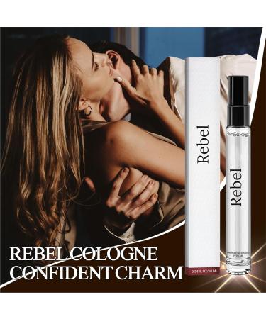 Rebel Pheromone Cologne for Men 2024 New Rebel by Alloura for Men Alloura Pheromone Perfume for Men Long Lasting Fragrance 0.34Fl.Oz (1 Pcs) - Buy Online on GoSupps.com