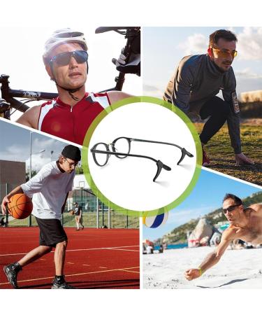 Eouiav 16-Piece Glasses Holder Set - 8 Pairs Anti-Slip Silicone Eared Hooks for Perfect Glasses & Sunglasses Support - Buy Online on GoSupps.com