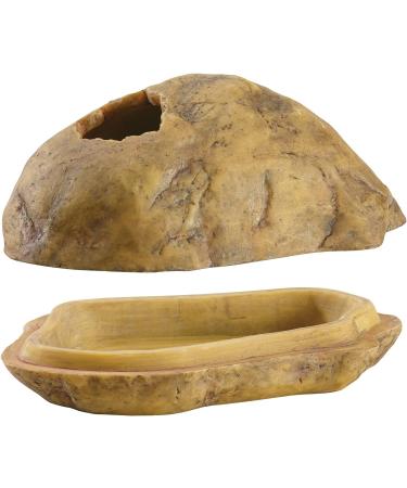 Exo Terra Snake Cave Medium - Naturalistic Hideout for Snakes - Buy Online on GoSupps.com