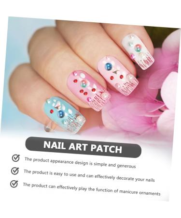 POPETPOP 9 Boxes Nail Art Accessories Nails gems Gold Nail gems Flatback Rhinestones Assorted Nail Art Charms 3D Nail Art Jewelry Nail Art Rivet Pearls for Nail Sequins Boxed Alloy - Buy Online on GoSupps.com