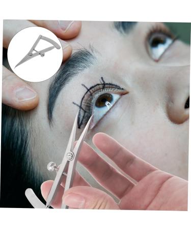 Orbital Measuring Device: Stainless Steel Caliper for Double Eyelid Surgery & Microblading | Eyebrow Ruler Tool - Buy Online on GoSupps.com