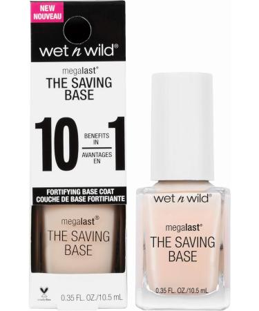 wet n wild E220D Megalast The Saving Base Fortifying Base Coat without Formaldehyde/Toluene/Phthalates - Buy Online on GoSupps.com