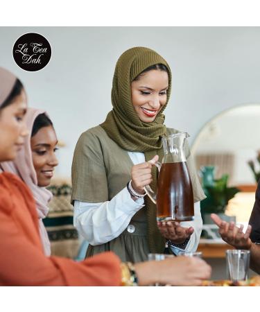 La Tea Dah Ramadan Gift Basket: Gourmet Tea Set with 3 Tins | Fine Assorted Teas | Eid/Ramadan Islamic Gifts - Buy Online on GoSupps.com