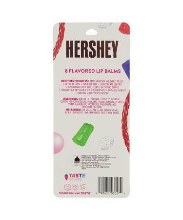 Buy Taste Beauty Hershey's Chocolate & Candy Flavored Lip Balms 8 Pack of Delicious Scented Lip Care Online - Buy Online on GoSupps.com