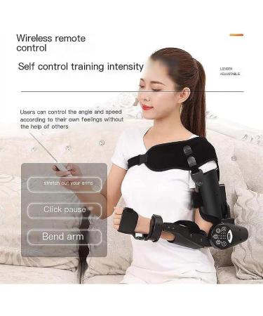 Electric Elbow Joint Rehabilitation Device Hinged Elbow Brace Arm Exerciser Arm Flexion And Extension Trainer Elbow Protector For Stroke Hemiplegia Patients right - Buy Online on GoSupps.com
