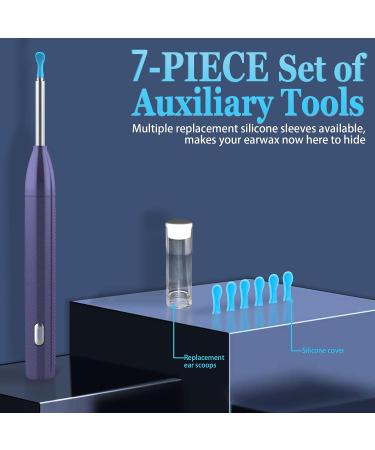 1920P HD Wireless Ear Wax Removal Tool with Camera - Purple Ear Cleaner for iOS & Android - Buy Online on GoSupps.com