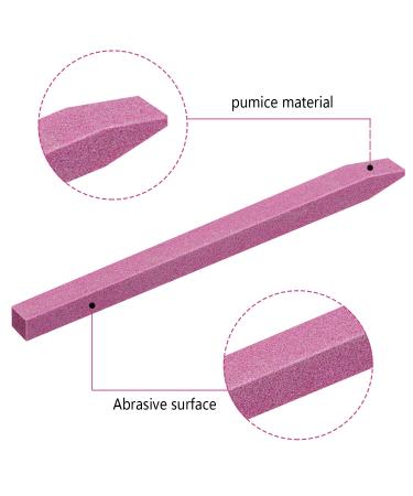 Pumice Stone Nail Care Set - 12-Piece Nail File and Cuticle Pusher Kit for Salon Quality Nail Buffing at Home - Buy Online on GoSupps.com
