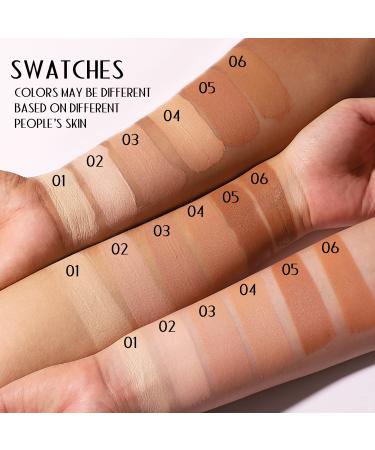 YOUNG VISION Full Coverage Matte Finish Waterproof Liquid Foundation Makeup 1 Fl Oz - Buy Online on GoSupps.com