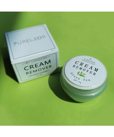 Green Tea Eyelash Extensions Remover Cream 30g - Fast Action & Low Irritation for Sensitive Eyes - Buy Online on GoSupps.com
