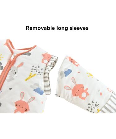 Chilsuessy Baby Sleeping Bag 3.5 Tog Winter Sack, Pink Rabbit, 120cm - Ages 3-6 Years - Buy Online on GoSupps.com