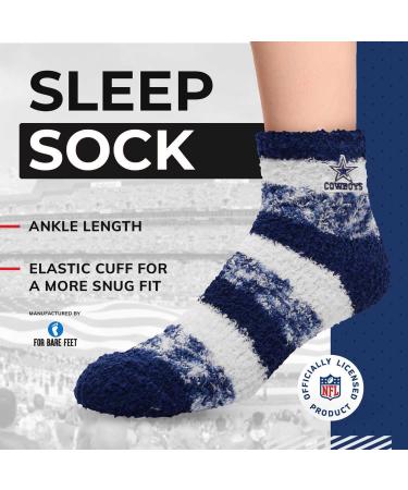 NFL Dallas Cowboys Women's Cozy Soft Sleep Socks - Navy | One Size - Buy Online on GoSupps.com