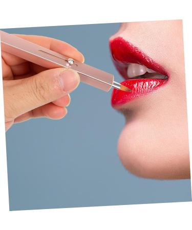 Angoily Retractable Lip Makeup Brush for Women | Pink Lip Applicator & Gloss Tool | Perfect for Precise Lip Application - Buy Online on GoSupps.com