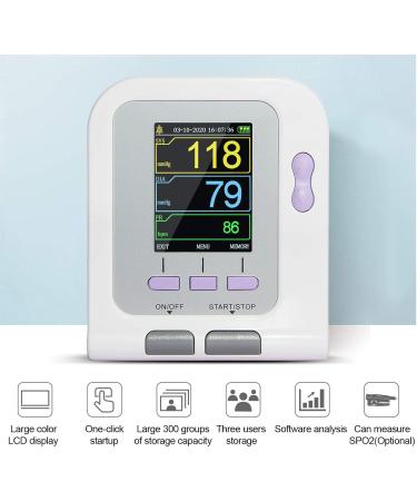 Buy Fully Automatic Upper Arm Blood Pressure Monitor - 3 Modes 4 Cuffs Adapter-Free Sphygmomanometer for Accurate Readings - International Shipping Available - Buy Online on GoSupps.com