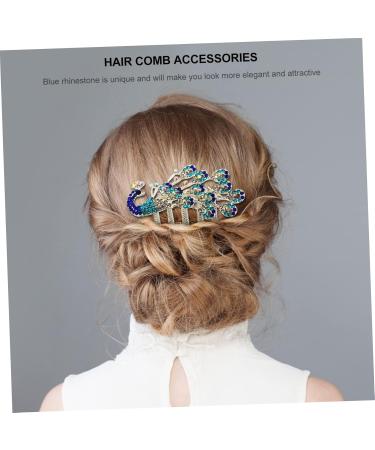 Mikinona Diamond Phoenix Hair Comb Rhinestone Hair Comb Rhinestone Barrettes Bride Wedding Hair Accessories Rhinestone Hair Accessories Flower Hair Comb Pearl Wedding Headpiece Rhinestones - Buy Online on GoSupps.com
