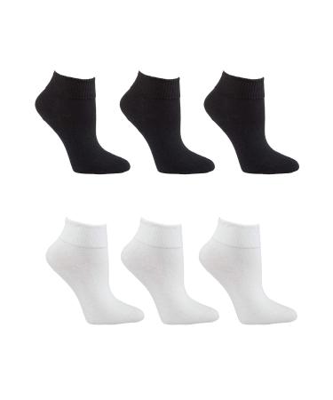 Sugar Free Sox Diabetic Ankle Socks - Maximize Circulation & Comfort - Men and Women