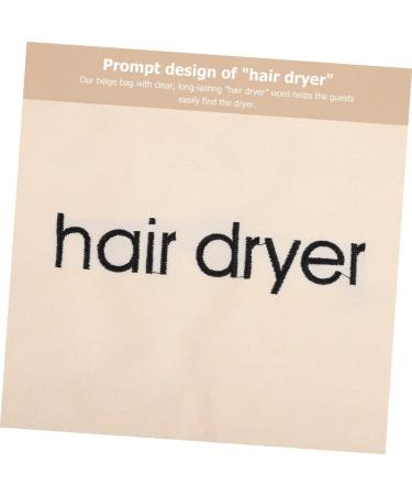 Healeved 12 Pcs Hair Dryer Storage Bag Drawstring Storage Bags Dryer Portable Travel Tote Bags Fabric - Buy Online on GoSupps.com