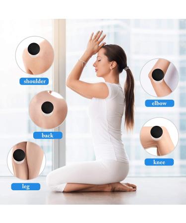 4-Piece Glass Silicone Cupping Set for Pain Relief - Black - Buy Online on GoSupps.com