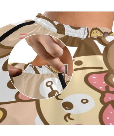 Waterproof Barber Cape | Cute Cartoon Bear & Panda Haircut Bib for Men & Women | Unisex Cheetah Hair Cutting Cape - Buy Online on GoSupps.com