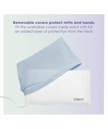 True Glow by Conair Thermal Spa Heated Beauty Hand Mitts - Ultimate Relaxation for Soft and Smooth Hands - Buy Online on GoSupps.com