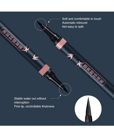 Buy Black Liquid Eyeliner - Smudge-Proof Fine Tip Pen | Long Lasting & International Shipping - Buy Online on GoSupps.com