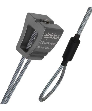 ALPIDEX 10-Piece Climbing Chocks Set | Size 1-10 Safety Clamping Devices for Trad & Clean Climbing | International Shipping - Buy Online on GoSupps.com