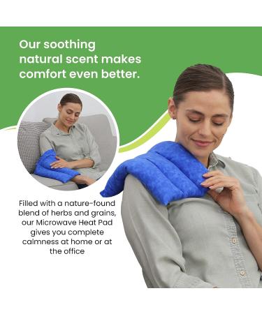 Nature Creation Blue Marble Lumbar Heating Pad - Hot/Cold Pack for Back & Neck Pain Relief - Buy Online on GoSupps.com