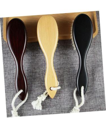 Beavorty 3-Pack Bamboo Beard & Hair Brush Set for Men 20x5cm Mustache Baby & Bathroom Grooming Brushes - Buy Online on GoSupps.com
