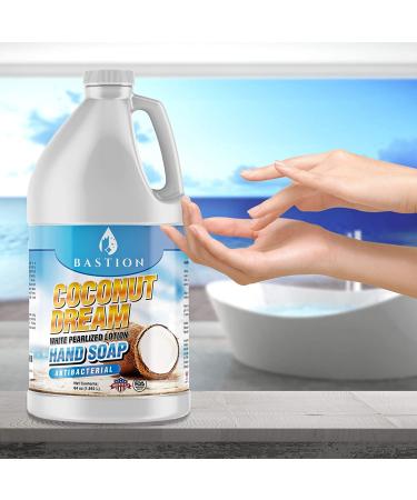Coconut Dream Antibacterial Hand Soap - 64 oz. Jug, Non-Toxic, Made in USA - Buy Online on GoSupps.com