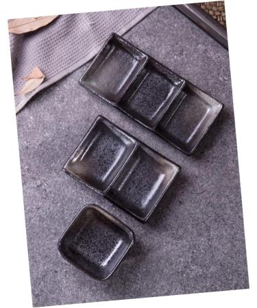 Milisten 4 Pcs Ceramic Appetizer Plate Pinch Bowl Snacks from Japan Appetizer Plates Soy Dipping Bowl Prep Bowl Dipping Cups Compartment Sauce Plate Food Sauce Dish Saucer Japanese-Style 13*8.9*2.5cmx2pcs As Shownx2pcs - Buy Online on GoSupps.com