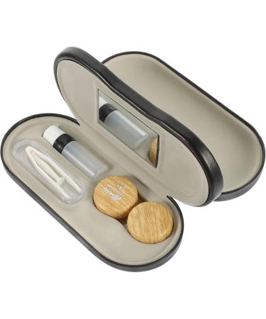 Lalafina Dual-Purpose Glasses Case - Travel Size Multifunctional Holder for Glasses & Contact Lenses | Double-Sided Design | Ideal for On-the-Go Use - Buy Online on GoSupps.com